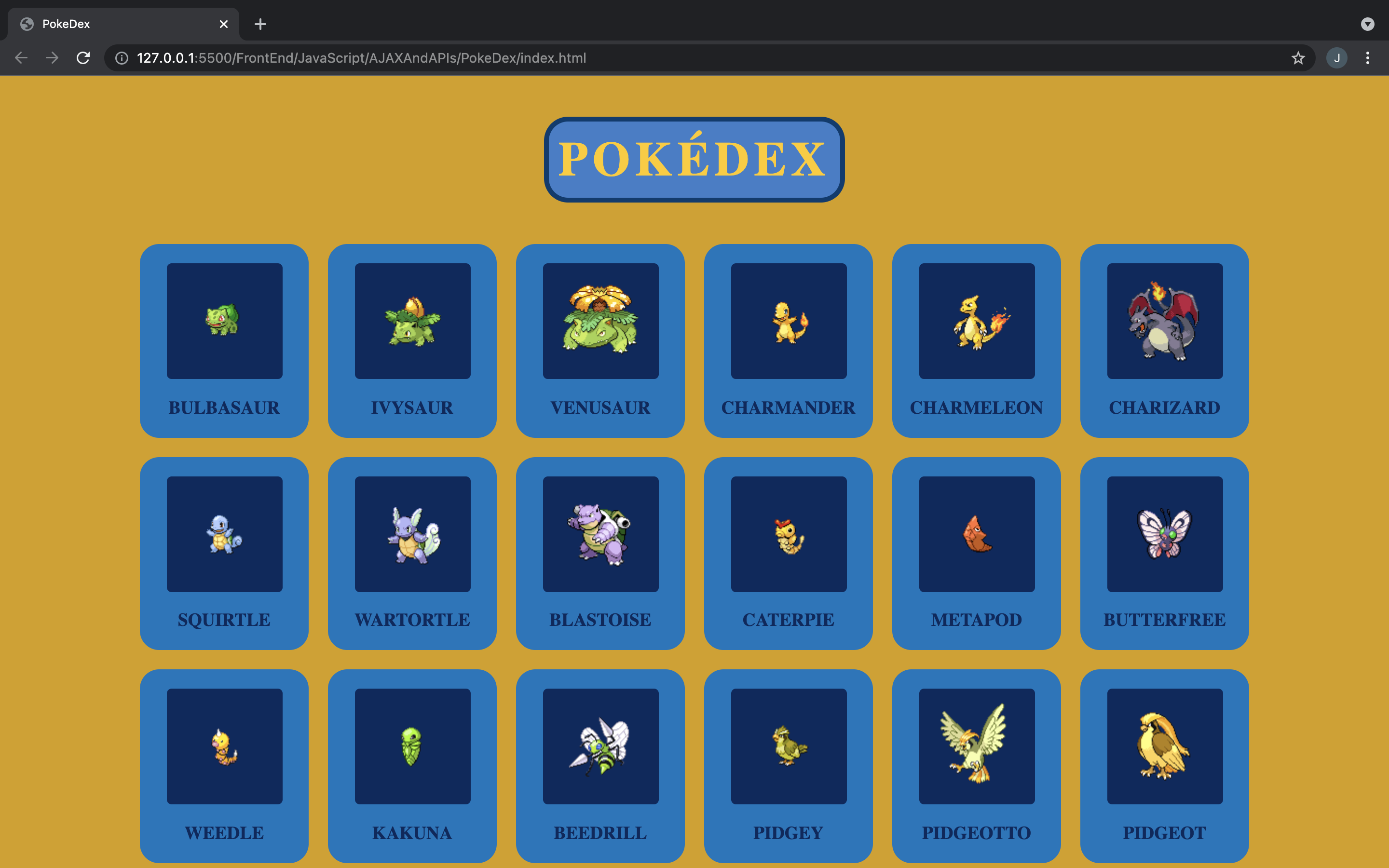 pokeDex